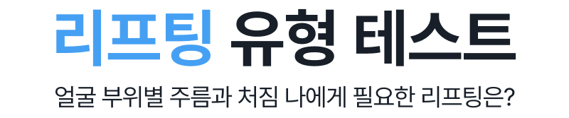 리프팅 유형 테스트