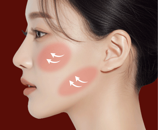 미니윤곽술 + 턱선 하부 보강(이중턱, 턱 밑)